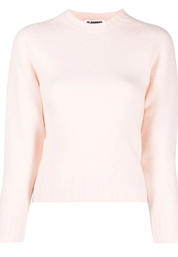 Jil Sander tröja med trekvartsärm - Rosa