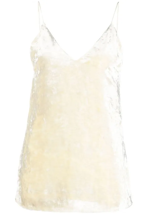 Jil Sander v-ringad topp - Neutral