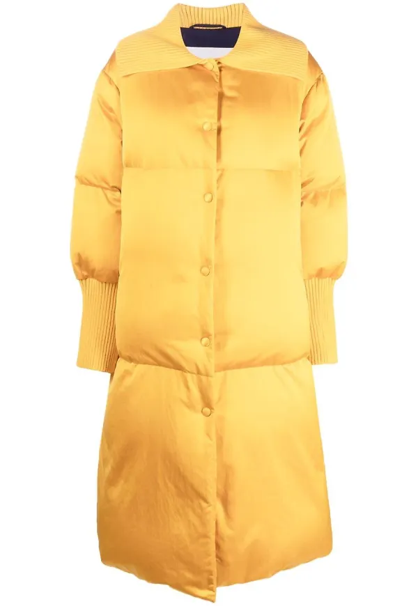 Jil Sander vadderad dunkappa - Orange