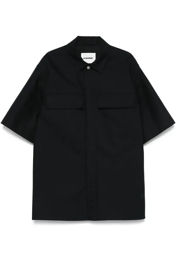 JIL SANDER+ vattenavvisande skjorta - Blå
