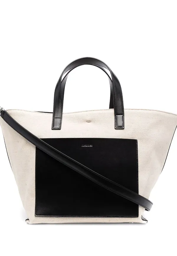 Jil Sander Wander liten totebag - Neutral