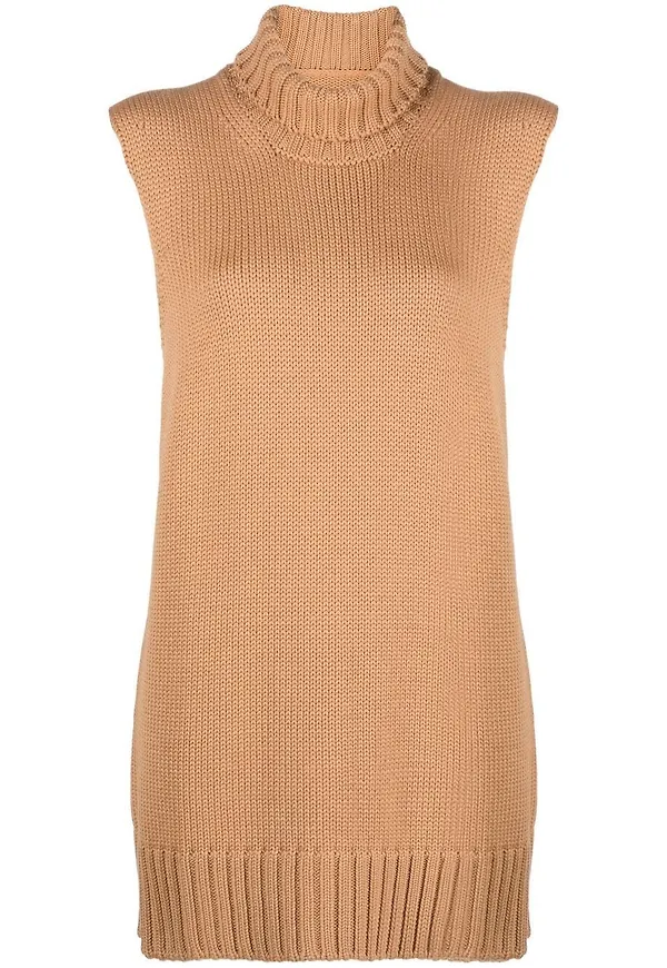 Jil Sander ärmlös topp - Neutral
