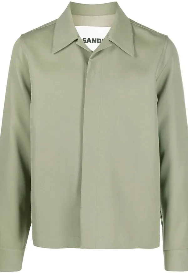 Jil Sander överskjorta - Grön