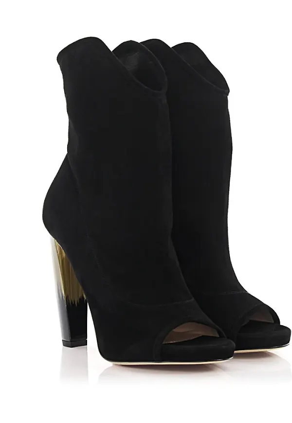Jimmy Choo - Boots - Svart - Dam - Storlek: 39 1/2 EU