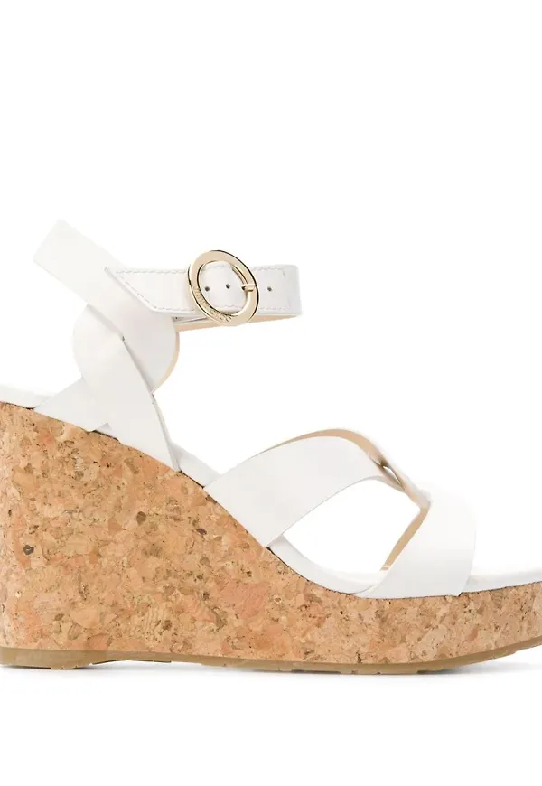 Jimmy Choo Aleili sandaler - Vit
