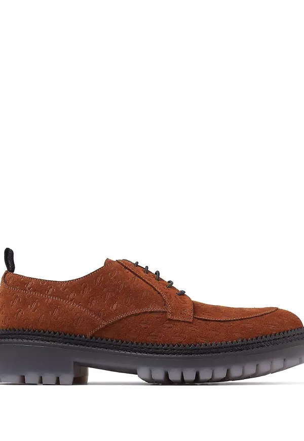 Jimmy Choo Benji snörskor - Brun