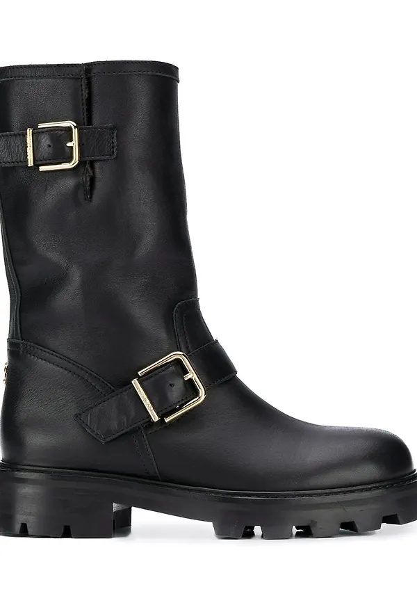 Jimmy Choo Biker II stövlar - Svart