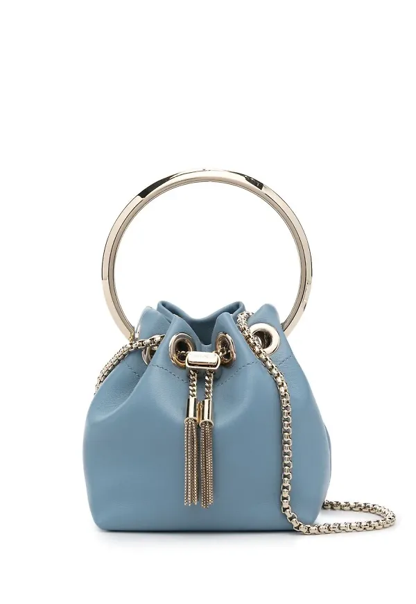 Jimmy Choo Bon Bon bucketbag - Blå