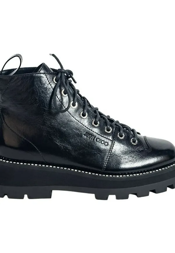 Jimmy Choo Boot Colby Leather Svart, Dam