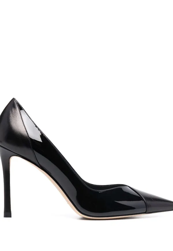 Jimmy Choo Cass läderpumps - Svart