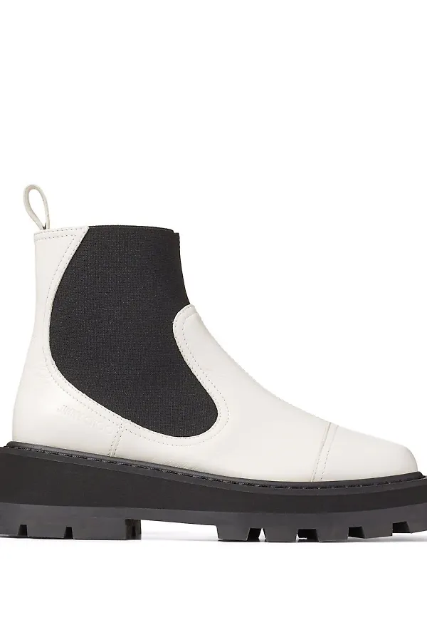 Jimmy Choo Clayton stövletter - Vit