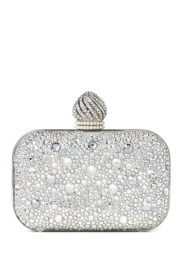 Jimmy Choo Cloud kuvertväska - Grå