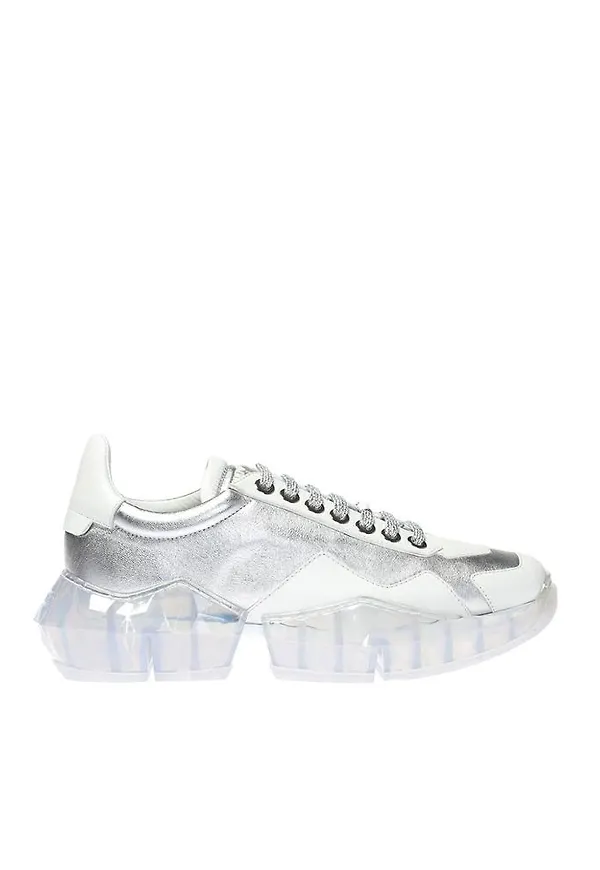 Jimmy Choo Diamant F; sneakers Vit, Dam