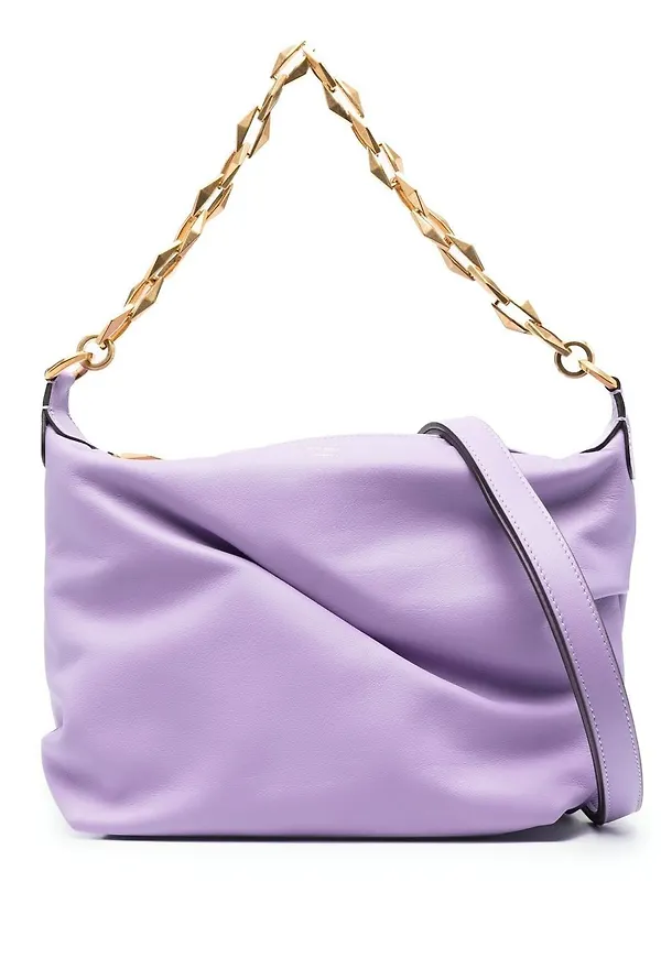 Jimmy Choo Diamond axelremsväska - Lila