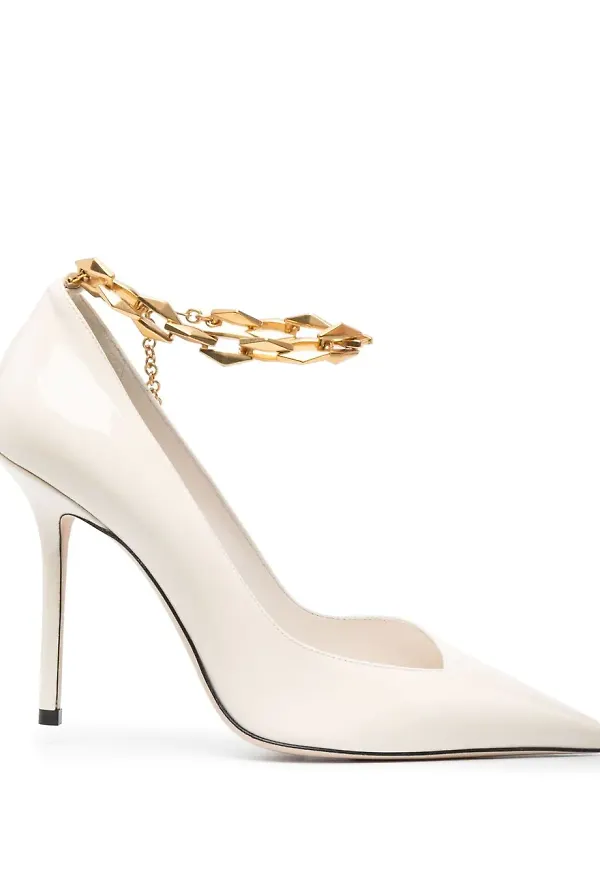 Jimmy Choo Diamond Talura 100mm pumps - Neutral