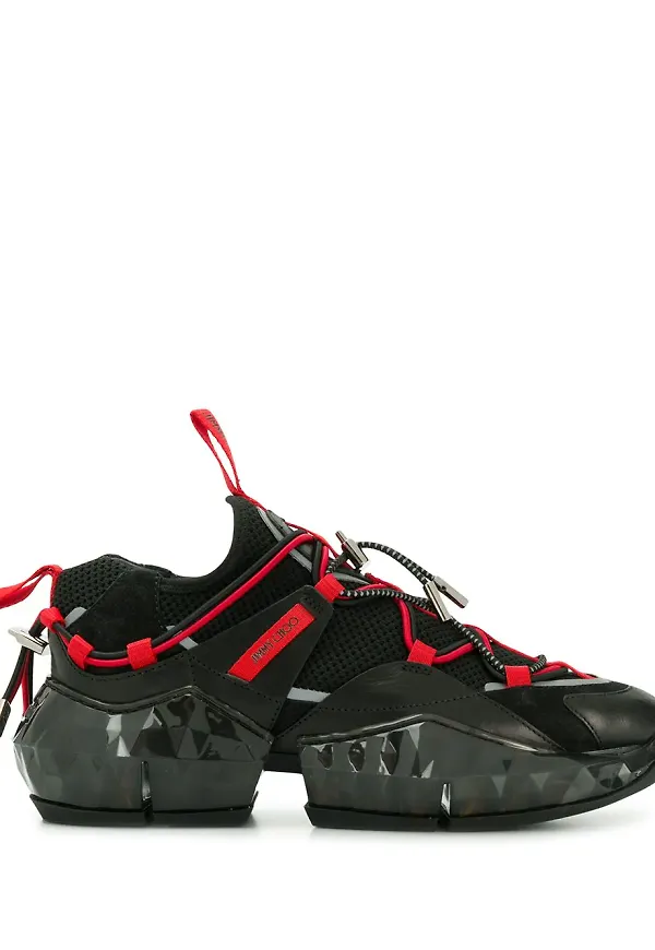 Jimmy Choo Diamond Trail sneakers - Svart