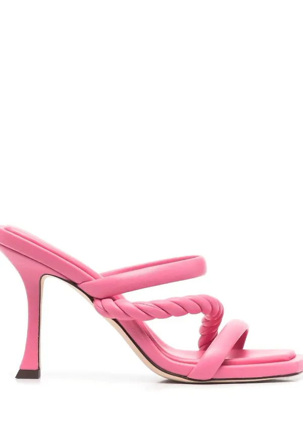 Jimmy Choo Diosa slip-ons - Rosa