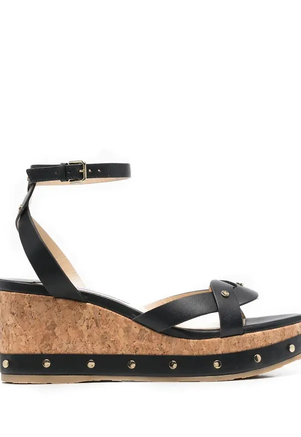 Jimmy Choo Drya kilklackssandaler - Svart
