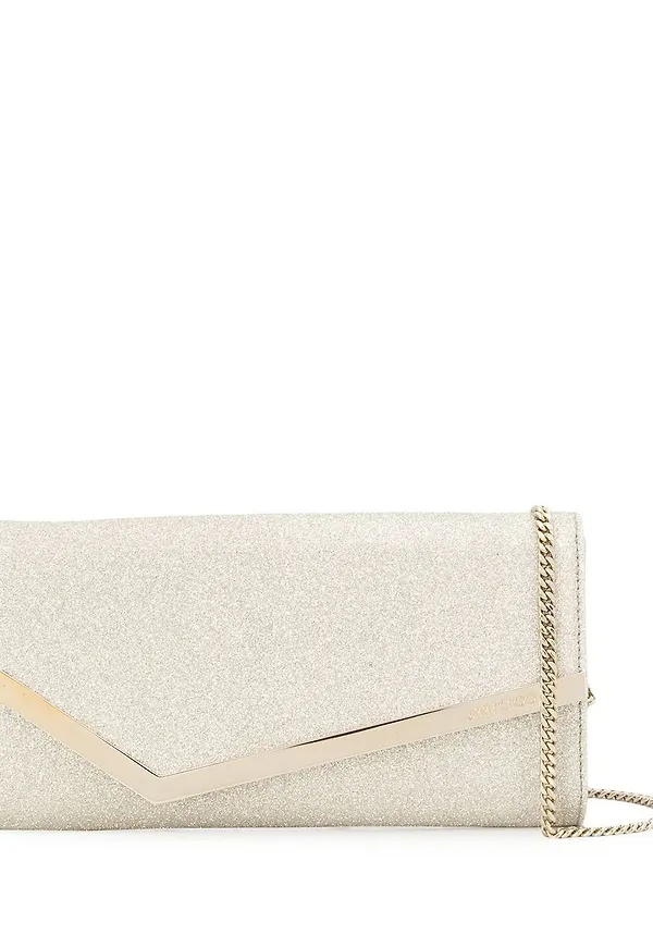 Jimmy Choo Emmie kuvertväska - Metallic