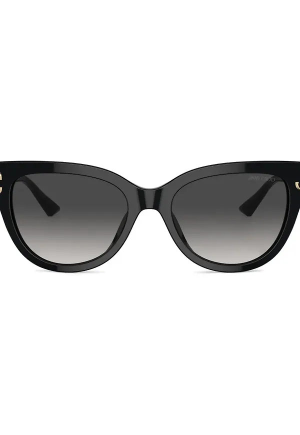Jimmy Choo Eyewear solglasögon med logotyp - Svart