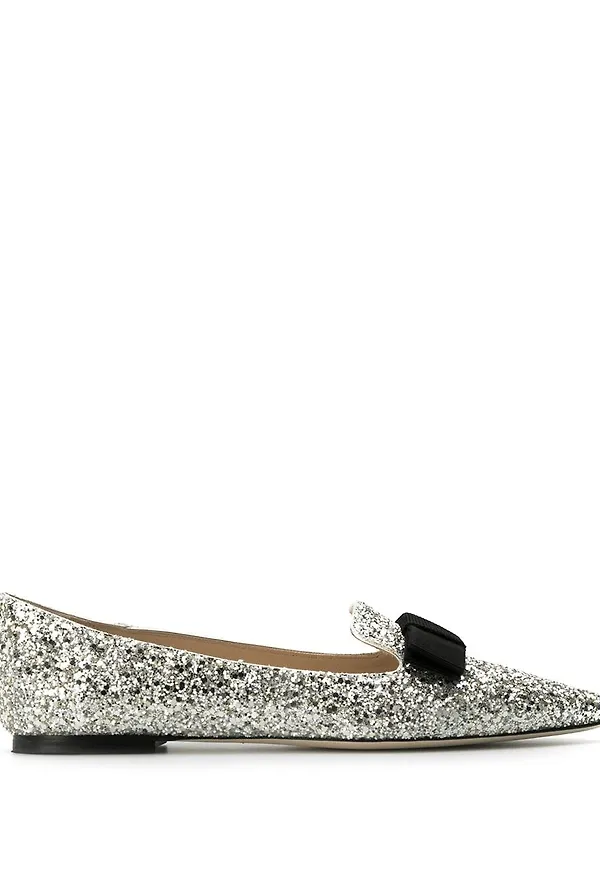 Jimmy Choo Gala pumps - Silverfärgad