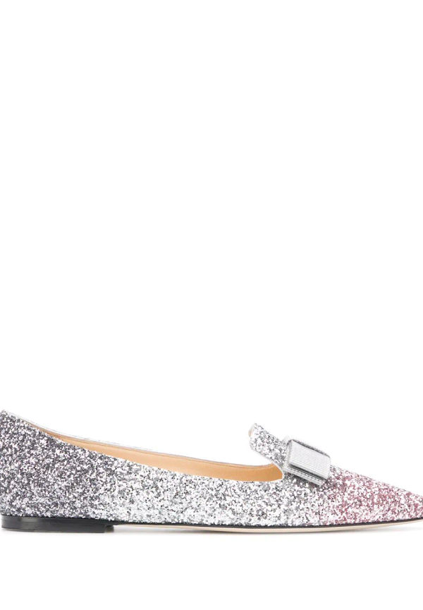 Jimmy Choo Gala skor - Silverfärgad