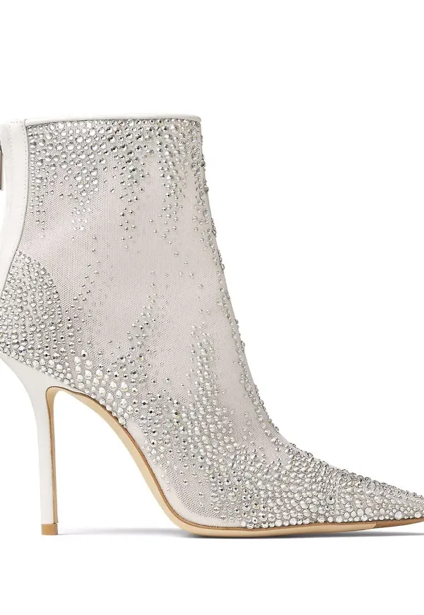 Jimmy Choo Gardenia ankelboots - Vit
