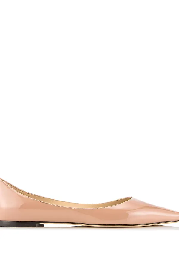 Jimmy Choo Love ballerinaskor - Rosa
