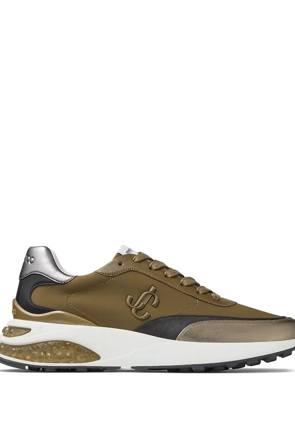 Jimmy Choo Memphis låga sneakers - Grön