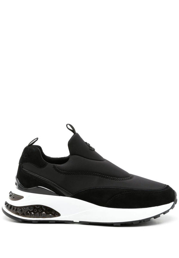 Jimmy Choo Memphis låga sneakers - Svart