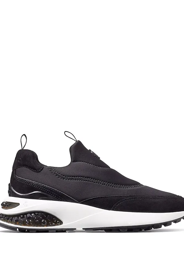 Jimmy Choo Memphis låga sneakers - Svart