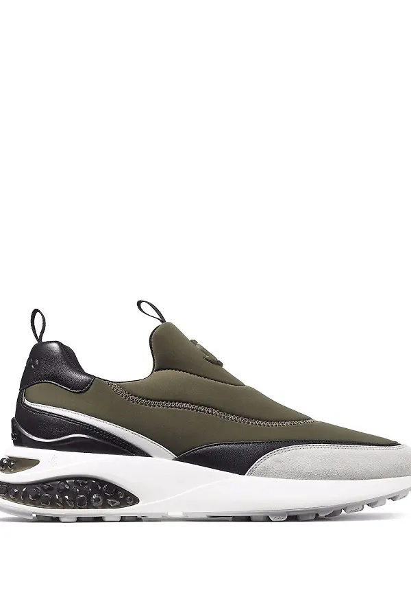 Jimmy Choo MEMPHIS slip on-sneakers - Grön