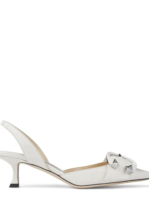 Jimmy Choo Moni 50 slingback-sandaler - Neutral