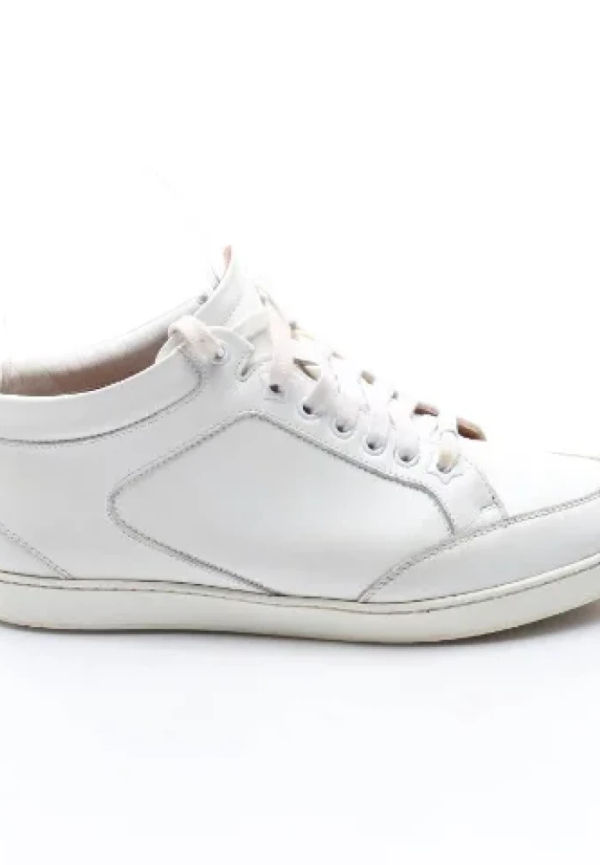 Jimmy Choo Pre-owned Pre-owned Läder Vit, Dam