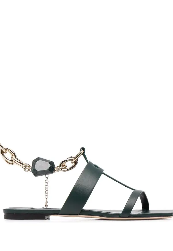 Jimmy Choo Reed sandaler - Grön