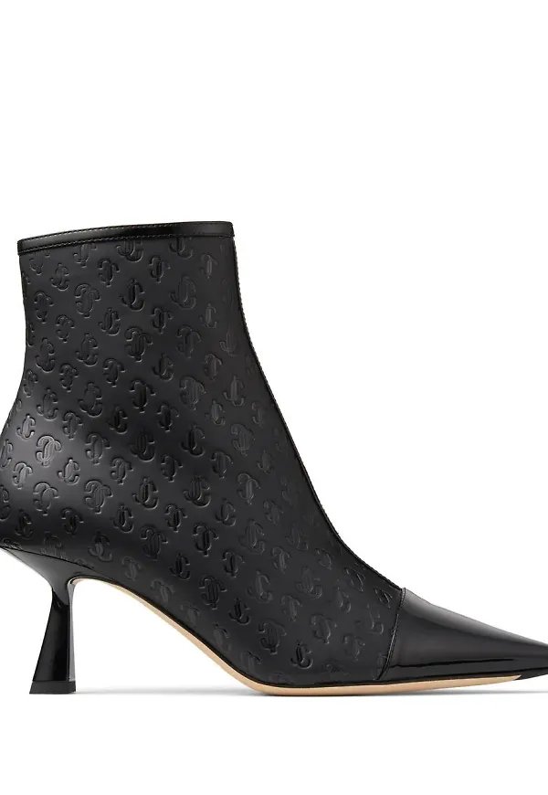 Jimmy Choo spetsiga stövletter - Svart