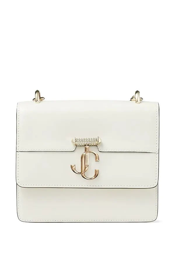 Jimmy Choo Varenne axelväska - Vit