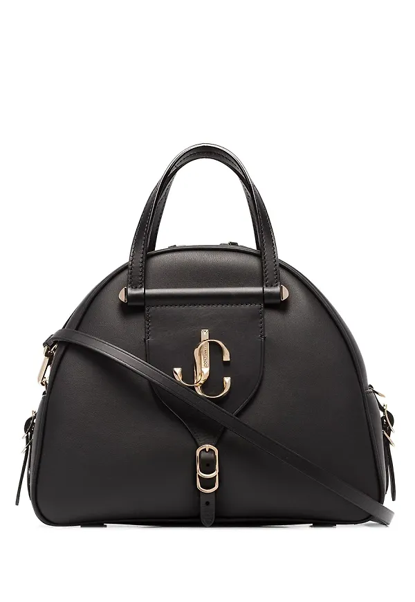 Jimmy Choo Varenne bowlingväska - Svart