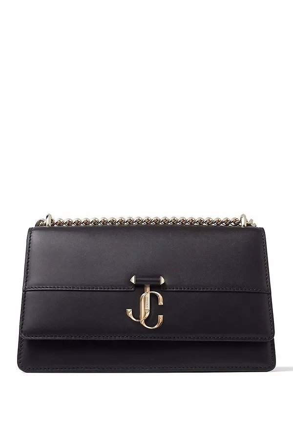 Jimmy Choo Varenne Quad axelväska - Svart
