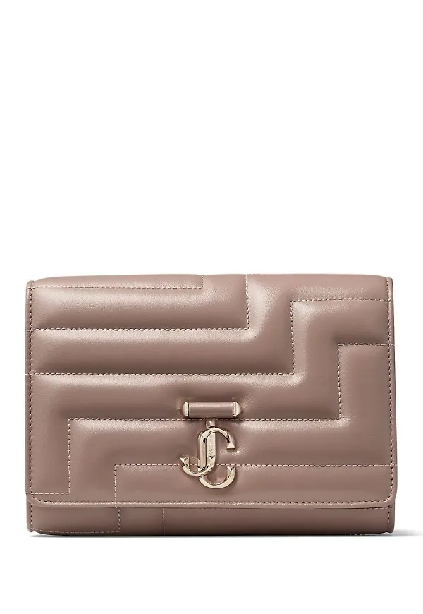 Jimmy Choo Varenne quiltad kuvertväska - Rosa