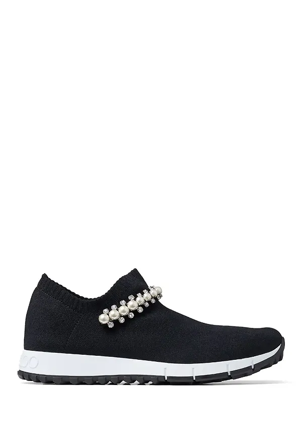 Jimmy Choo Verona låga sneakers - Svart
