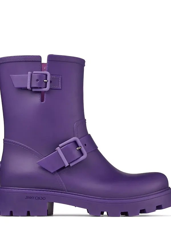 Jimmy Choo Yael låga regnstövlar - Lila