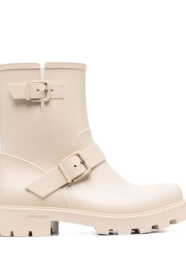 Jimmy Choo Yael låga regnstövlar - Neutral