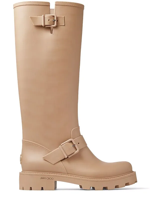 Jimmy Choo Yael regnstövlar - Neutral