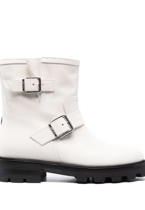 Jimmy Choo Youth II bikerstövlar - Neutral