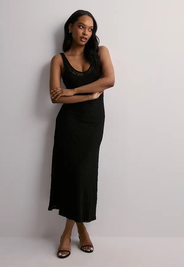 JJXX - Svart - Jxsophia Str Sl Dress Jrs