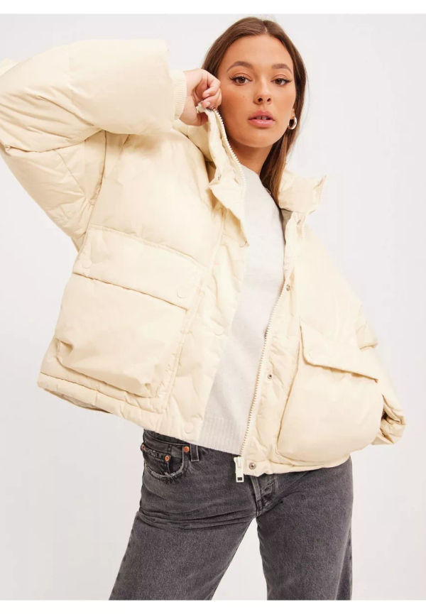 JJXX Jxbirdie Note Puffer Jacket Sn Puffer jackets Bone White