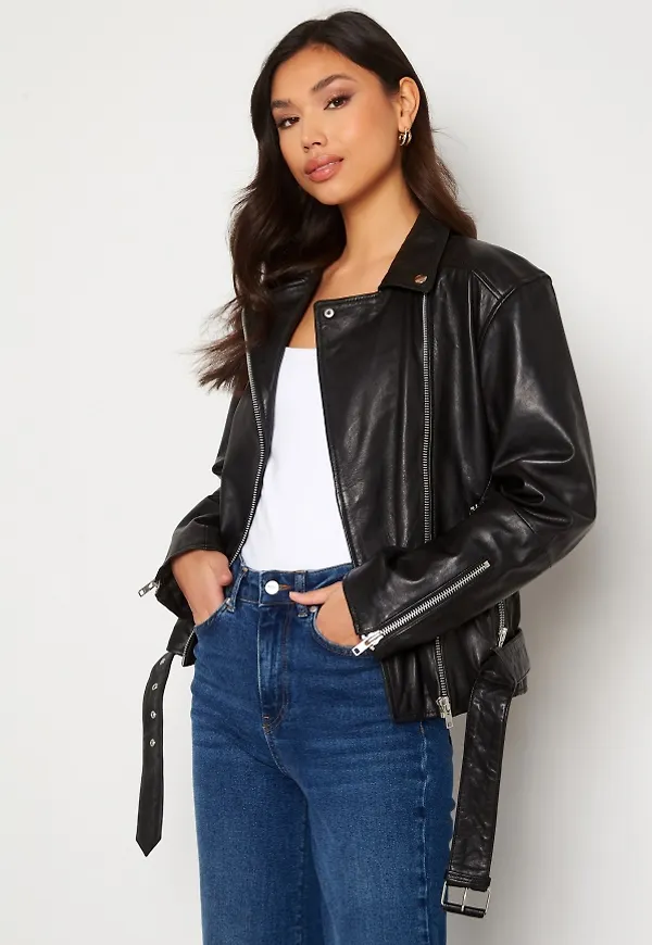 JOFAMA Tessa Oversized Biker 00 Black 40