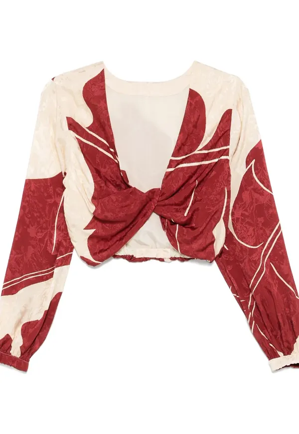 Johanna Ortiz Afterwork blus - Neutral