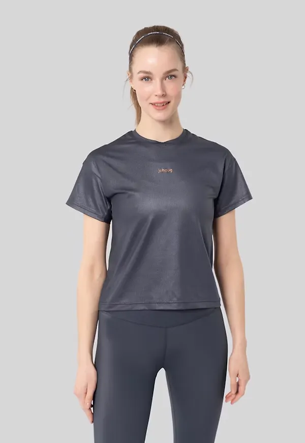 Johaug Women's Shape Tee Dark Blue